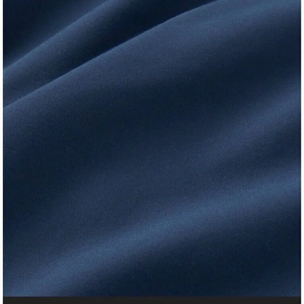 Threshold Blue Bed Flat Top Sheet